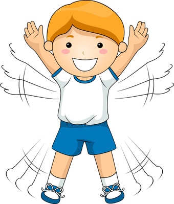 Jumping Jacks - Jumping Jacks Clip Art (340x399)