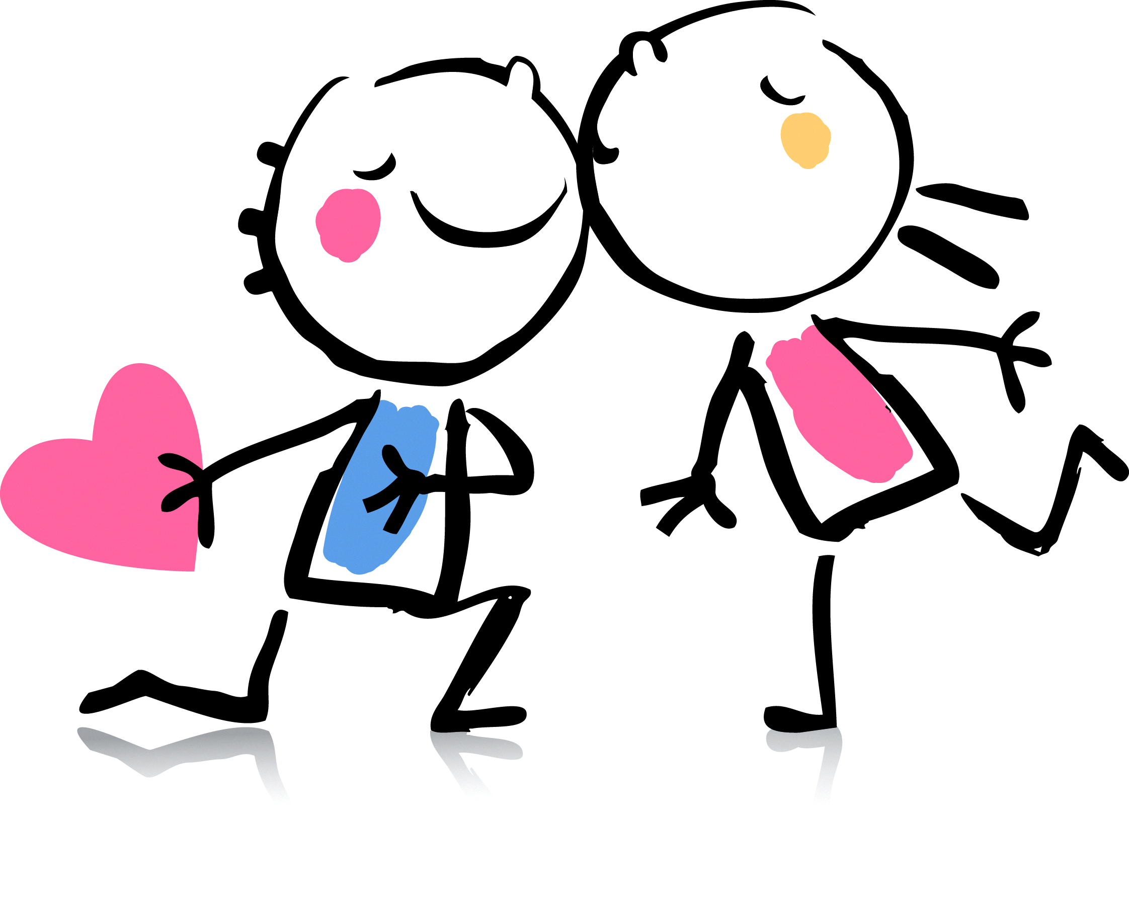 Kiss Cartoon Valentines Day Romance - Happy Valentines Day Cartoon (2244x1793)