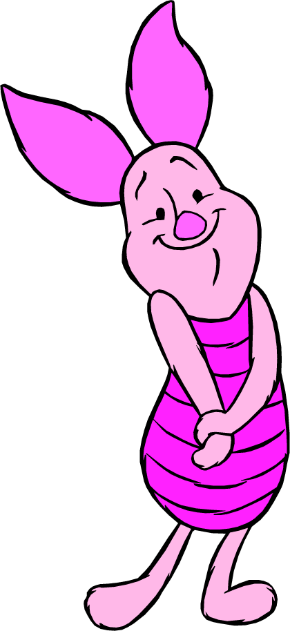 Baby Piglet Clipart - Winnie The Pooh Piglet Clipart (420x914)