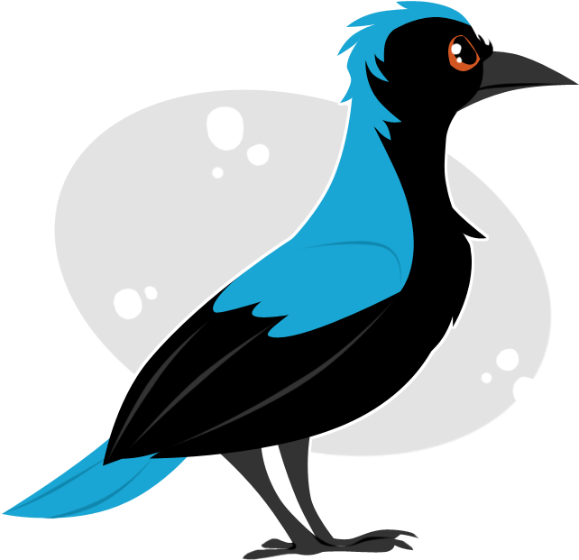 Asian Fairy Bluebird By Ribbedebie - Asian Fairy-bluebird (678x667)