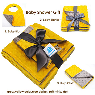 Four Season Used Polyester Minky Bubble Design Baby - Gift Wrapping (476x340)