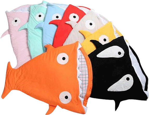 Baby Shark Sleeping Bag - Sleeping Bag (600x600)