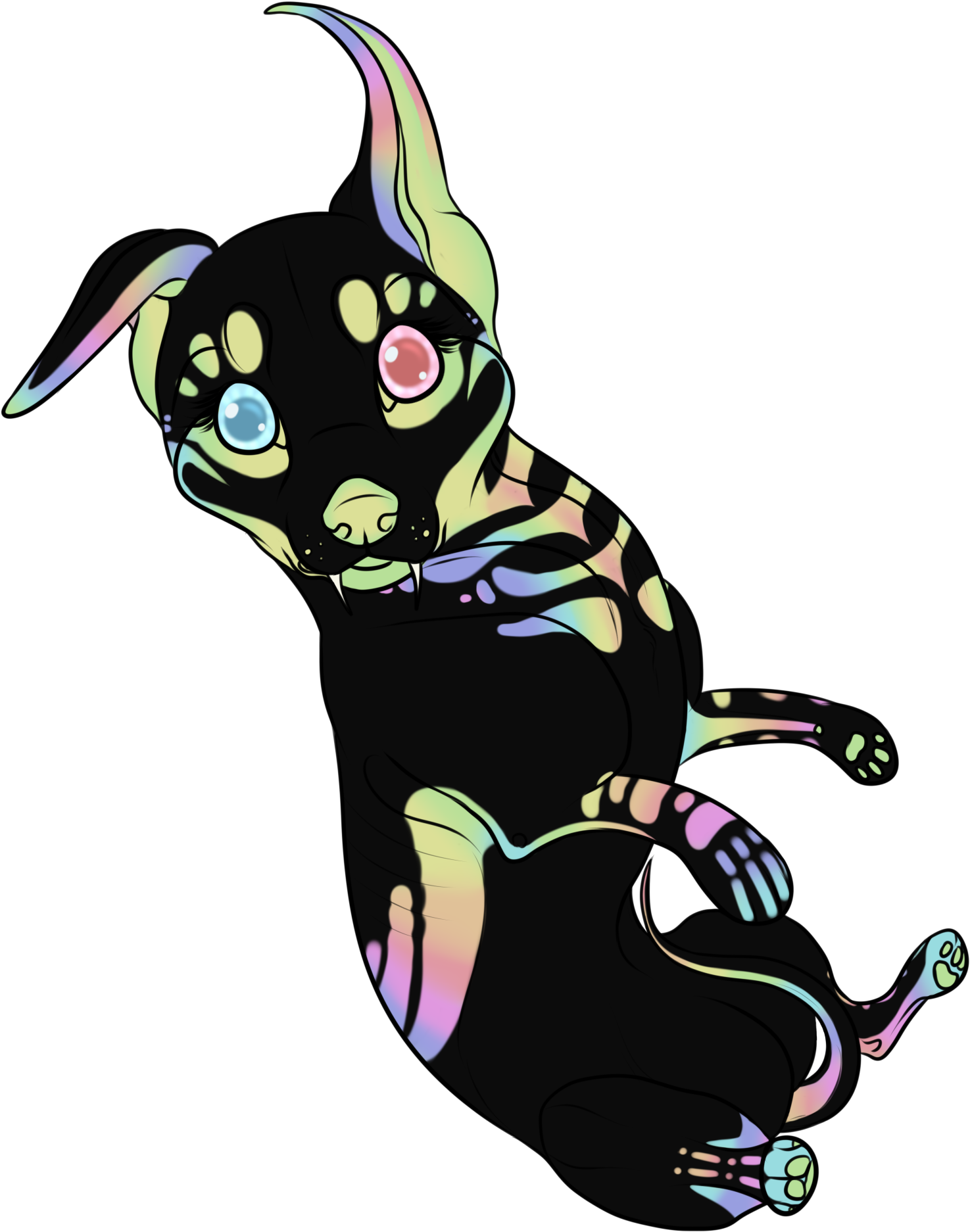 Cute Space Dog By Galianogangster Cute Space Dog By - Illustration (2169x2297)