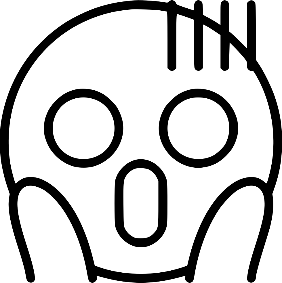 Screaming In Fear Comments - Fear Icon Png (980x984)