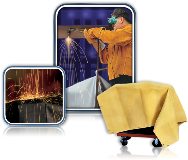 Welding Fiberglass Blankets - Daves Car Parts Sellstrom 97605-13 Spatterguard Fm (669x589)