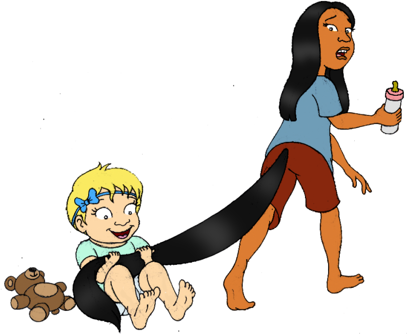 Pin Babysitting Images Clip Art - Cartoon (800x672)