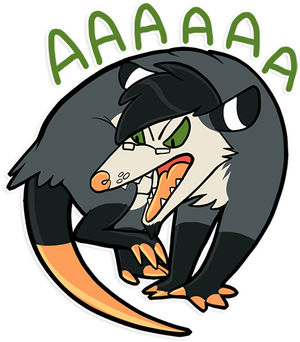 Scream At Own Ass - Cartoon (512x512)