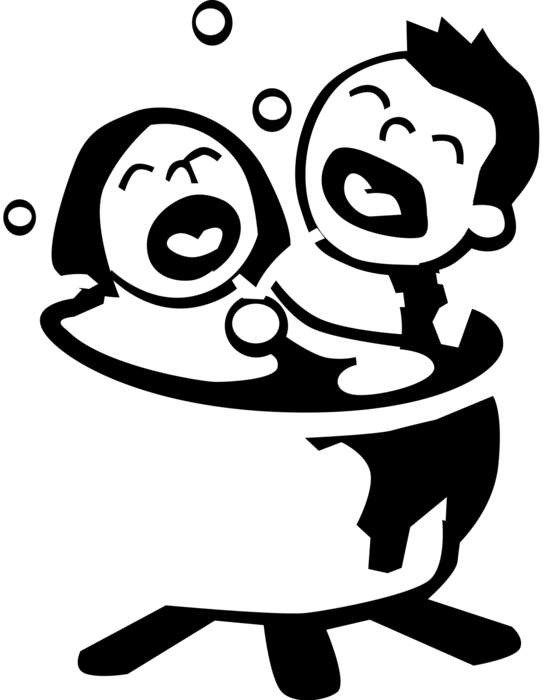 Vector Illustration Of Children Scream For Help Cooking - Vector Illustration Of Children Scream For Help Cooking (543x700)