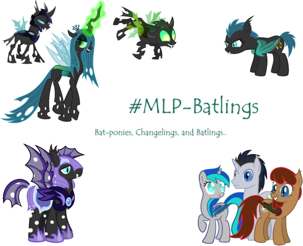 Batling Info - Mlp Changeling Pony Hybrid (999x799)