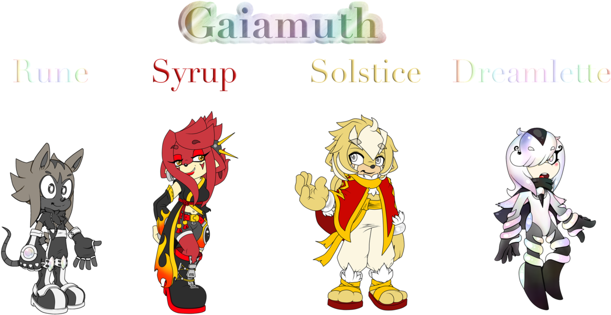 Meet The Cast Of Gaiamuth By Gaiamuth On Deviantart - Cartoon (1249x640)
