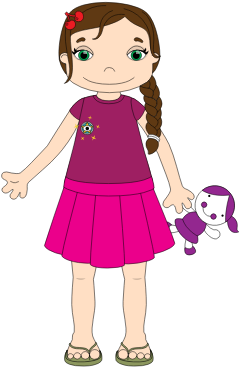 Gabrielle's Magical Adventure - Cartoon (480x412)