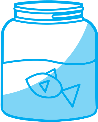 Fishbowl Vector Icon - Fishbowl Vector Icon (550x550)