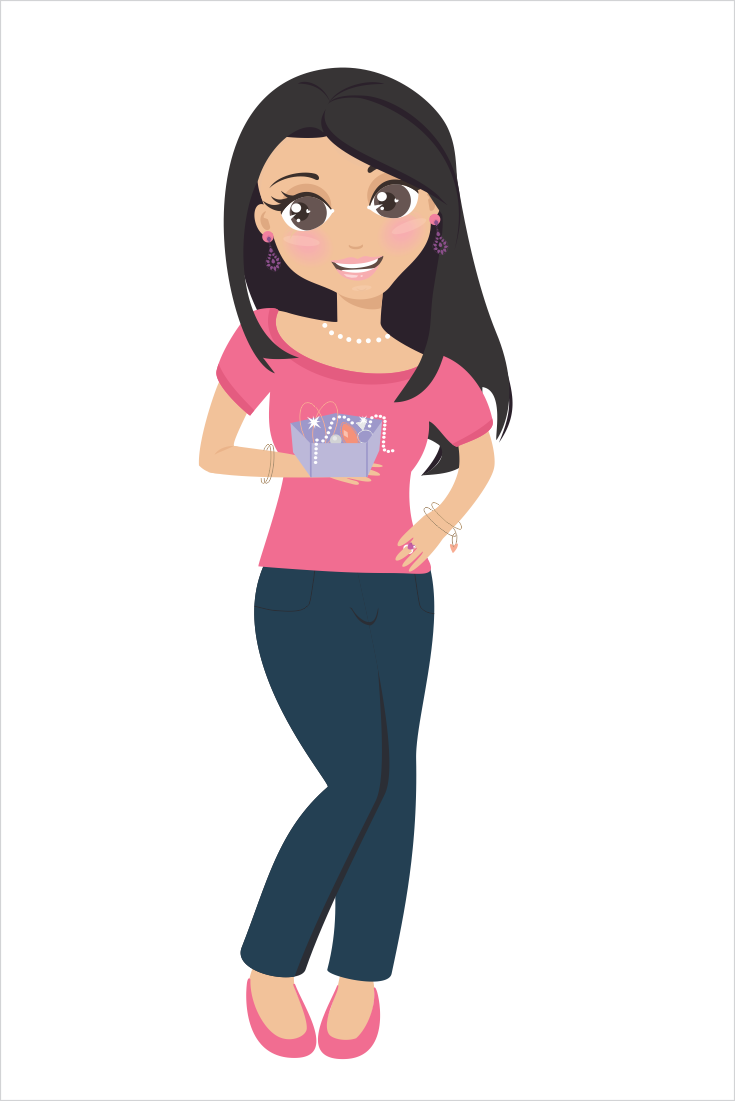 Mascote Para Loja Virtual - Logomarca Mascote Png (735x1101)