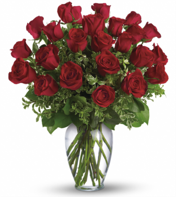 Always, Long Stemmed Red Roses In Asheboro Nc, Burge - Teleflora Always On My Mind (445x390)