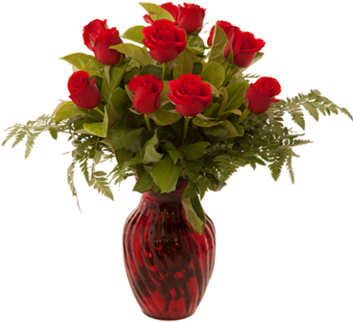 Bottle Vase Of Roses Simple Classic Decoration Ideas - Desi Karigar Beautiful Wooden Wall Hanging Shelf A (500x500)