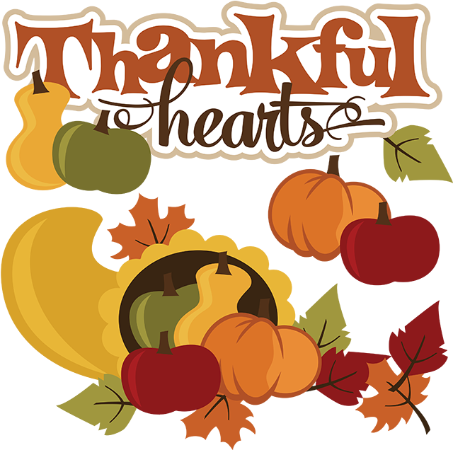 Thankful Hearts Svg Thanksgiving Svg File Cornucopia - Thanksgiving Transparent Heart (648x635)
