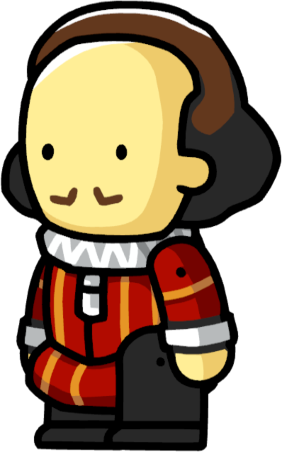 William Shakespeare - Genghis Khan Scribblenauts (398x636)