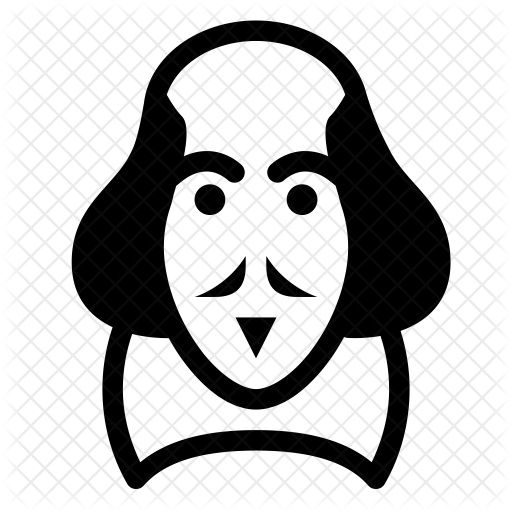 William Shakespeare Icon - Shakespeare Png (512x512)