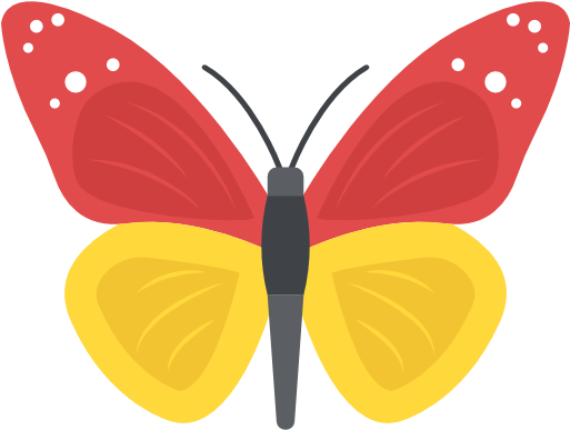 Butterfly Free Icon - Insect (512x512)