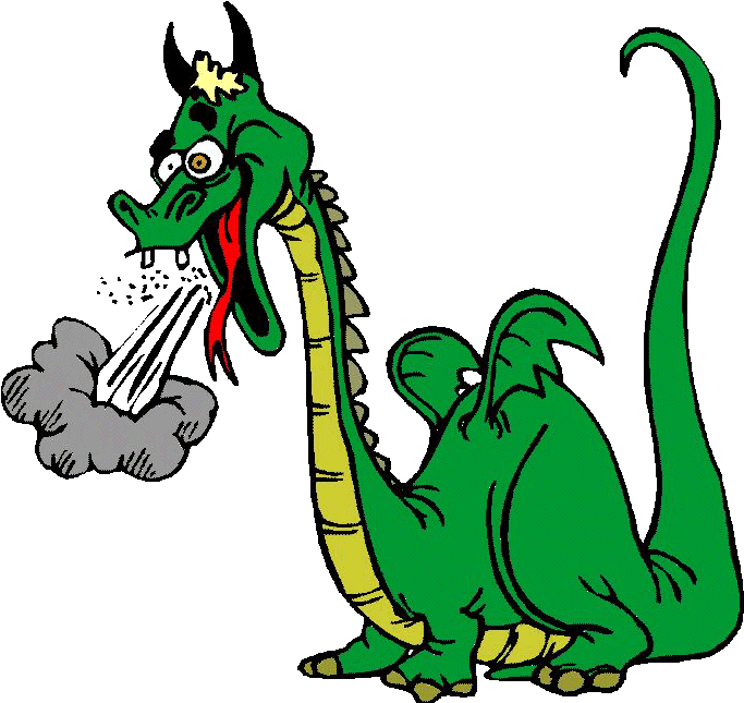 Dragon Clipart Funny - Cafepress Dragon 60" Curtains (720x662)