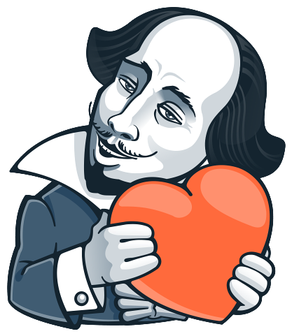 Shakespeare In Love By Jinkazama84 - Illustration (512x512)