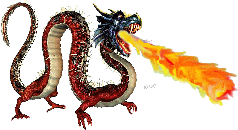 Chinese Dragon Clipart Animated Gif - Gif Of A Dragon (1072x624)