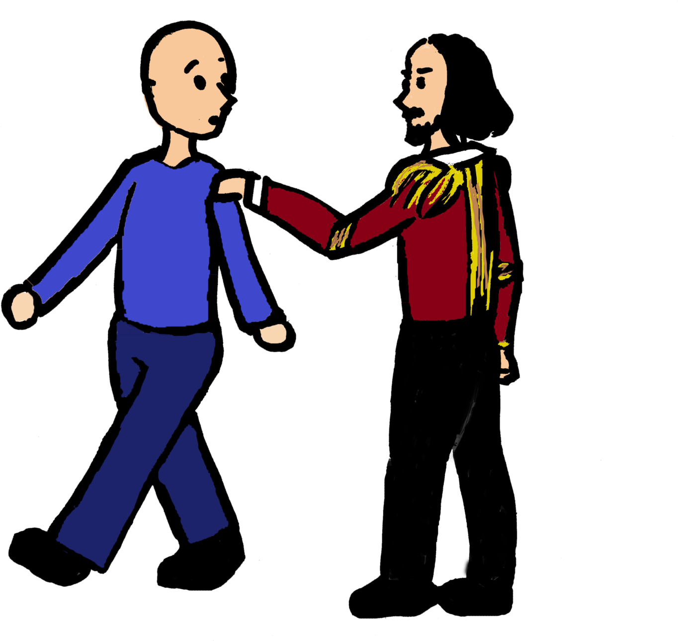 Gossip Girl And High School Romance - Cartoon (1400x1334)