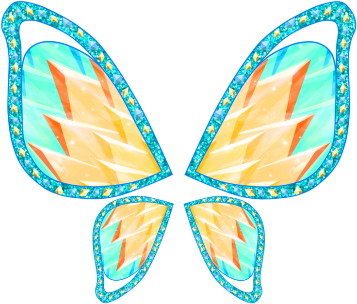 Daphne Tynix Wings By Winx Rainbow Love - Winx Club (1011x791)