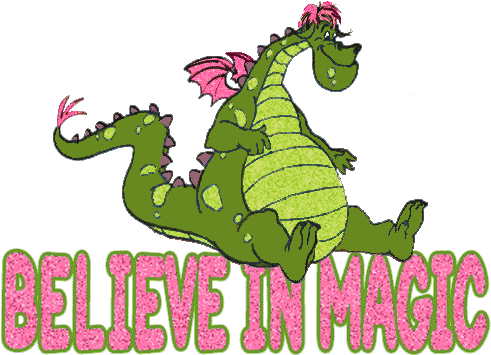 Dragon - Puff The Magic Dragon Quote (500x400)