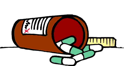 Medication Calculation - Medication Bottle Clip Art (500x268)