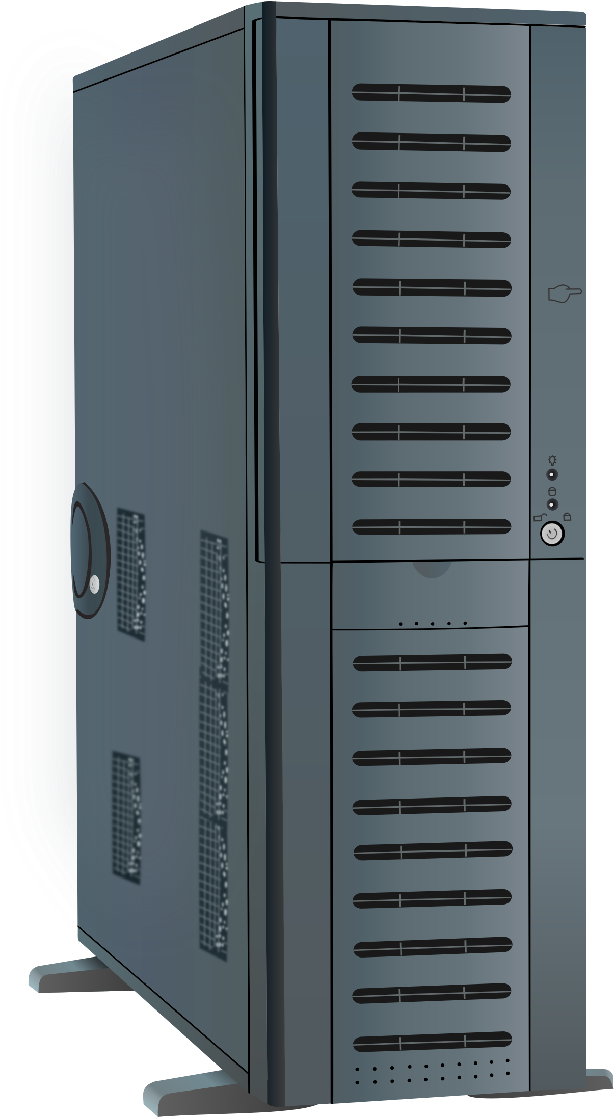 Computer Case - 361748-001 Compaq Bl30p System Fan (1800x2400)