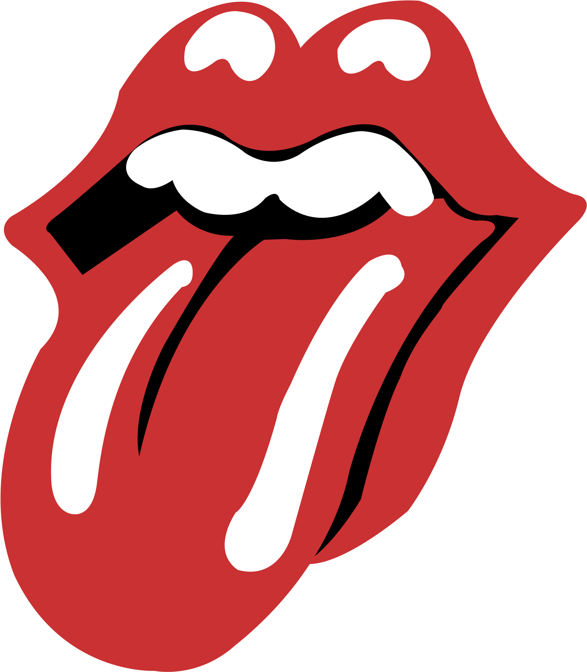 Rolling Stones Logo Png Transparent Svg Vector Freebie - Rolling Stones Tongue Logo (2400x2400)
