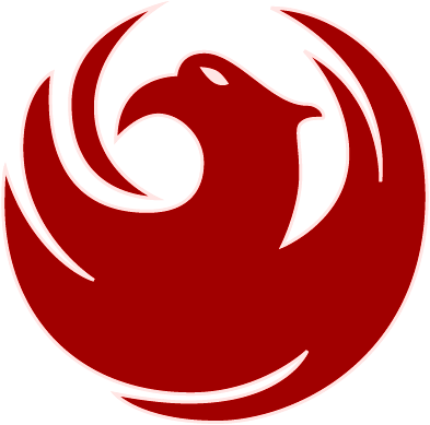 Phoenix Bird Logos Png Red Phoenix - Phoenix Vector Logo (393x389)