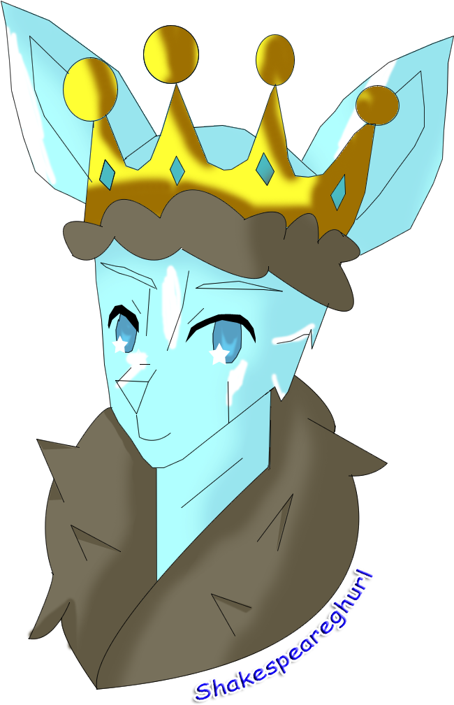 Art Trade With Shakespeareghurl Of Ice - Cartoon (972x1180)