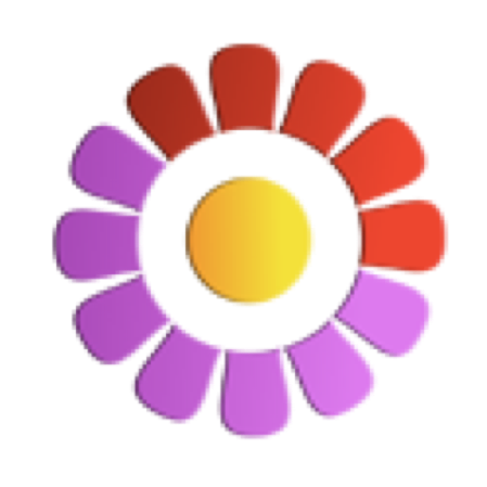 Period & Ovulation - Color Wheel Floral Design (449x449)