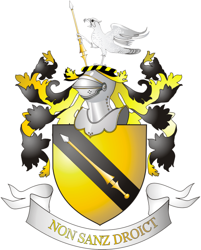 Of Arms In Great Detail - Shakespeare Coat Of Arms (700x871)