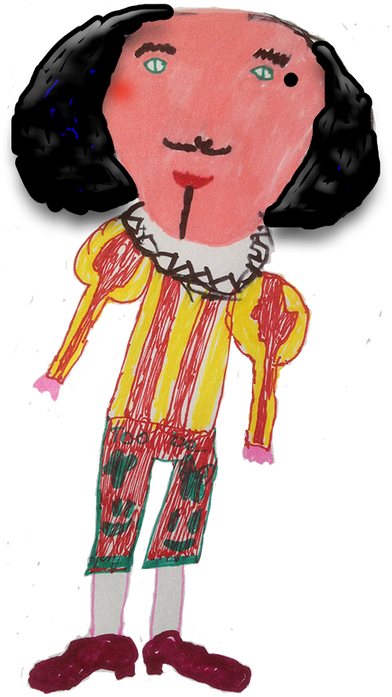 As Part Of The Caterham Festival 2016 And To Mark Shakespeare's - Child Art (465x800)