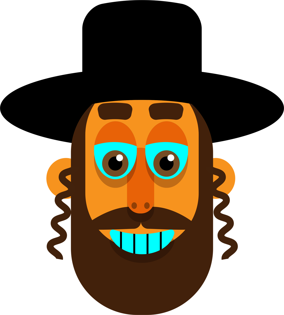 They Came To New York Seeking Refuge From Persecution - Jewish Emoji Iphone (1200x1328)