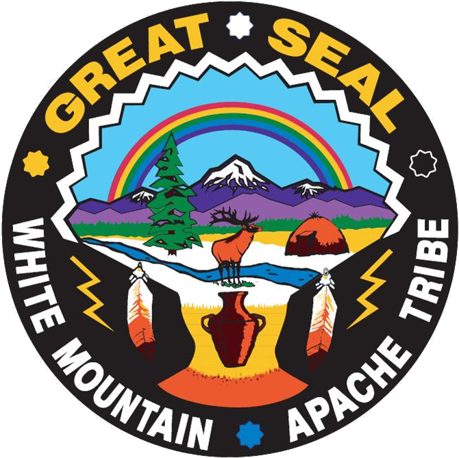 "the Mountain Spirits Have Taught The Apaches To Perform - White Mountain Apache Tribe Great Seal (682x680)