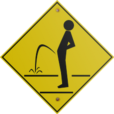 Pee Outside - Nsw Road Signs (400x400)
