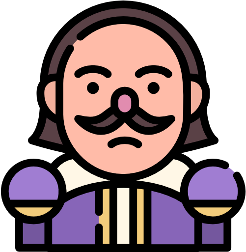 Shakespeare Free Icon - Author (512x512)