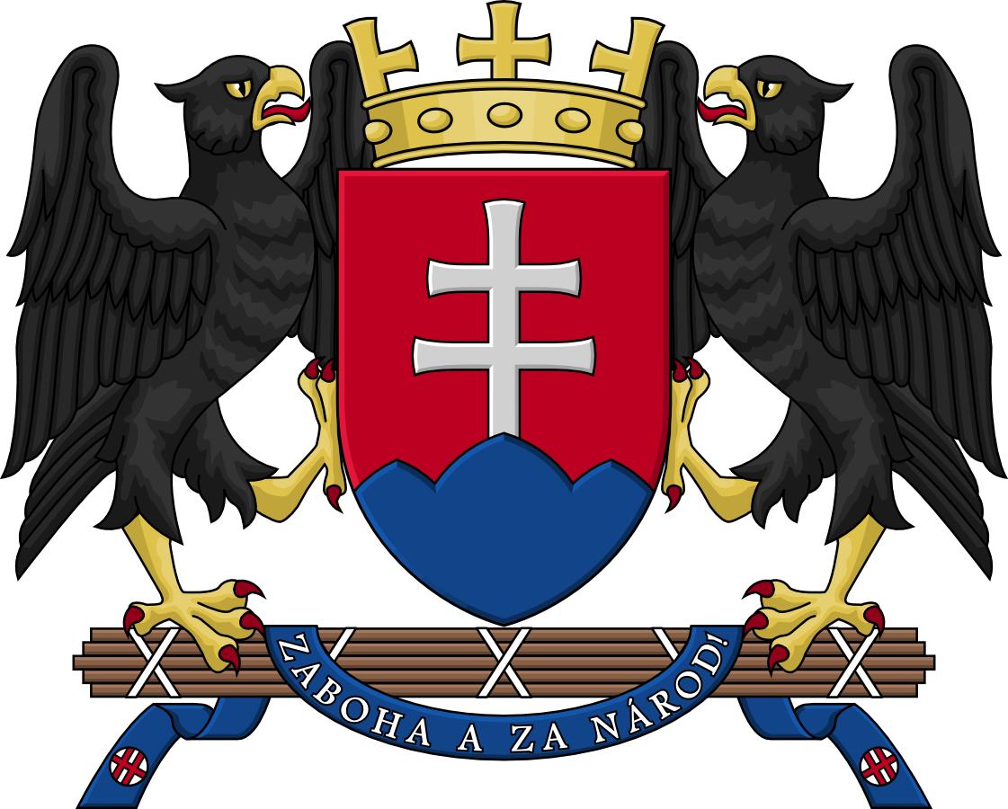 Axis Slovak Republic By Fennomanic Axis Slovak Republic - Slovak Coat Of Arms (1121x900)