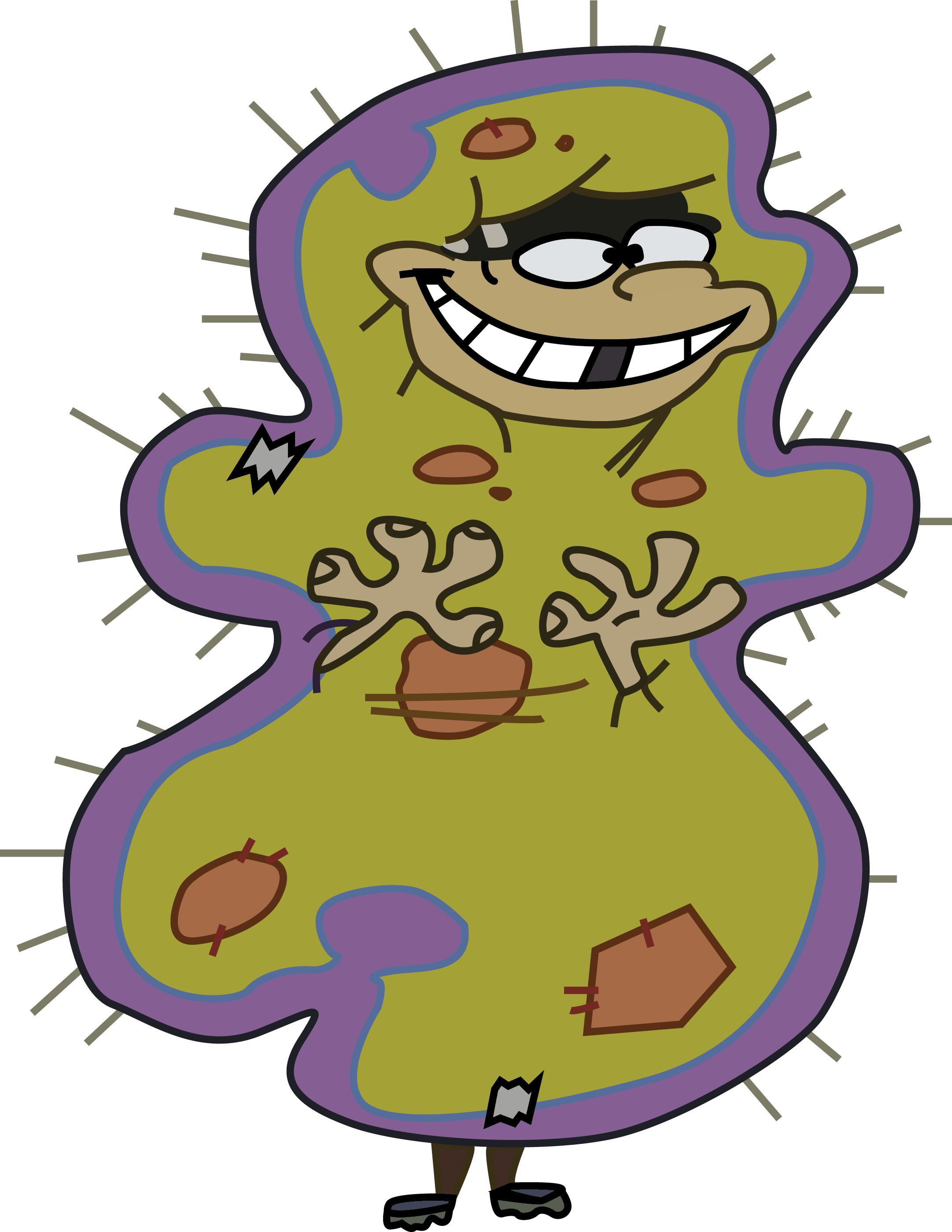 Themushroompainter I'm The Bubonic Plague By Themushroompainter - Digital Art (2162x2797)