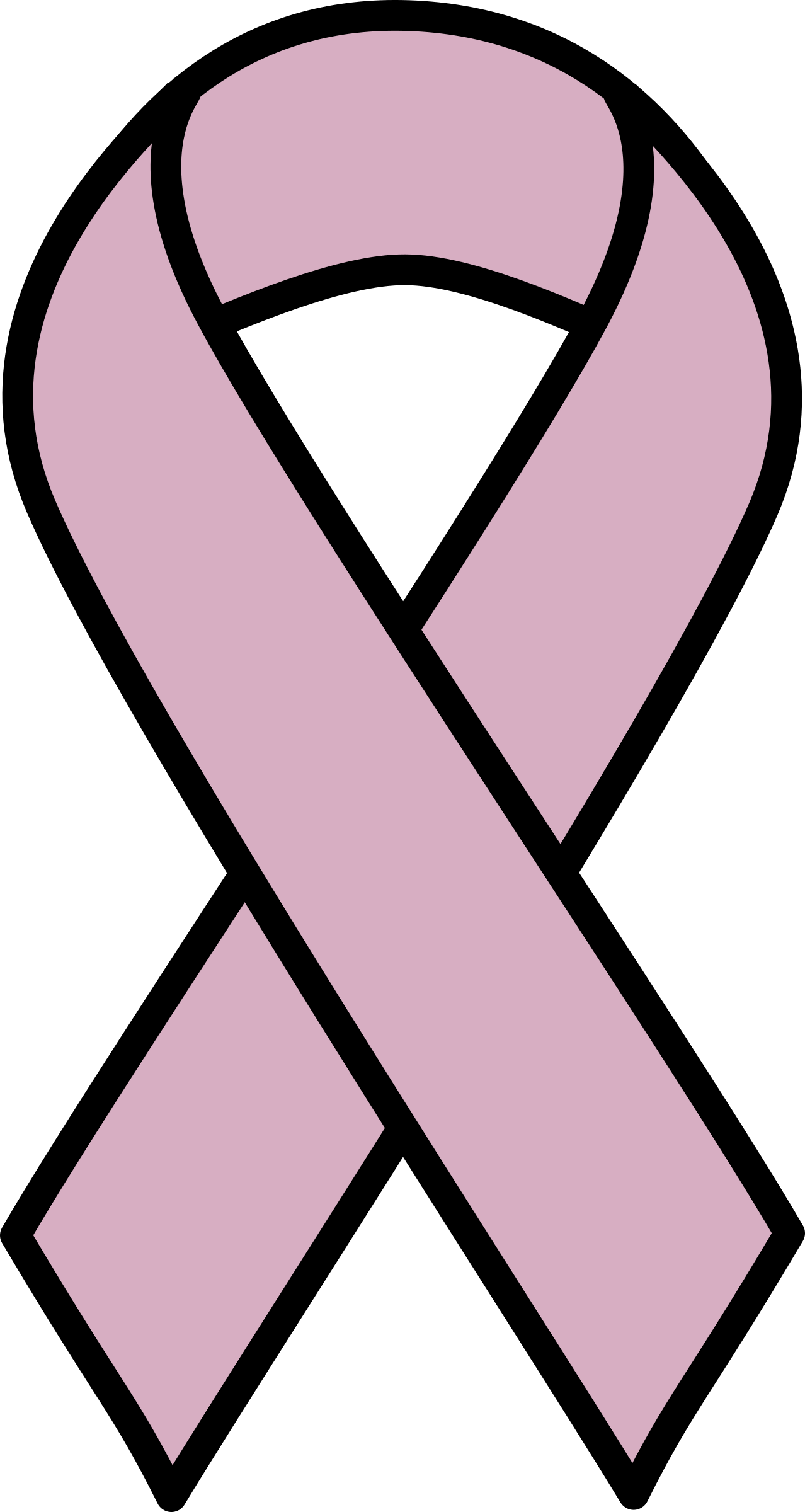 Lavender Cancer Ribbon Clip Art Â€“ 101 Clip Art - Leukemia Ribbon (1278x2400)