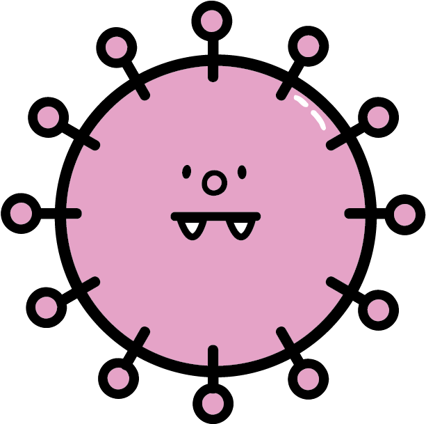 Germs Illustration - لوگو شورای اجتماعی محلات مشهد (763x763)