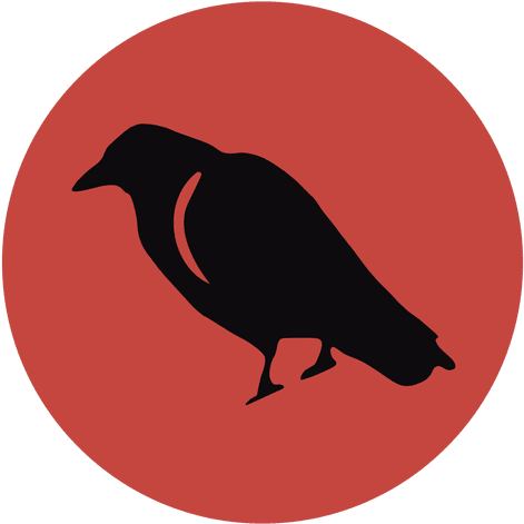 Raven Circle Icon 1 Transparent Png - Crow Clip Art (512x512)