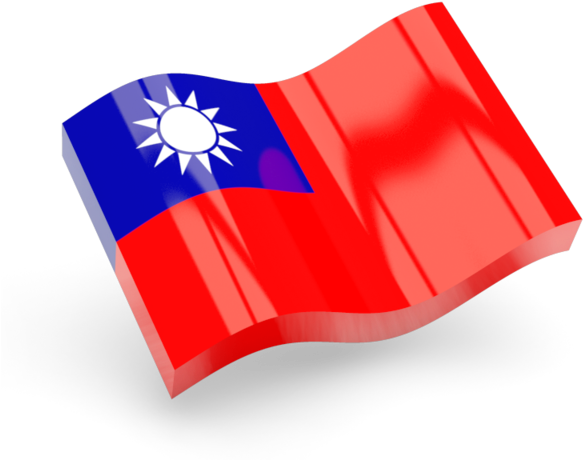 Illustration Of Flag Of Taiwan - Happy Colombian Independence Day (640x480)