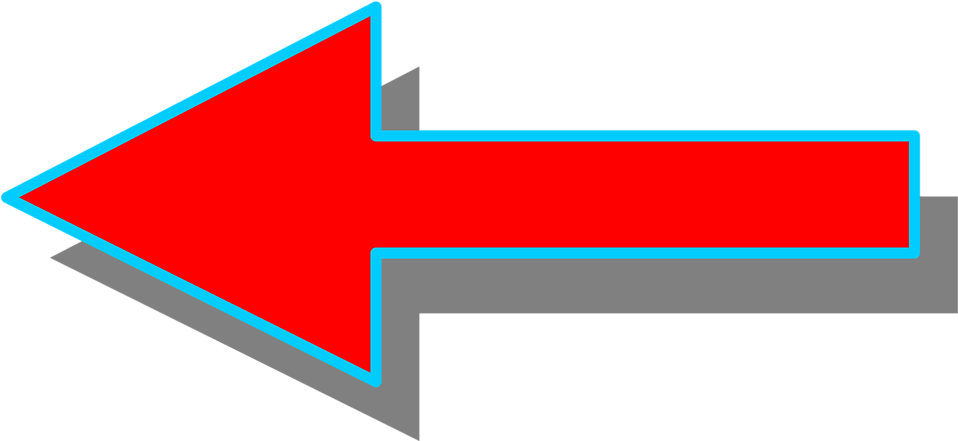 Arrow Left - Red Arrow Pointing Left (958x441)