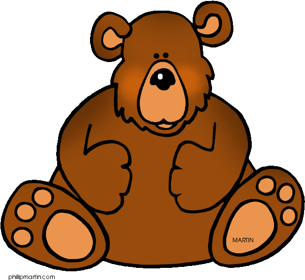 Bear Clipart Free Clipart Images - If I Were A Butterfly Song (648x600)