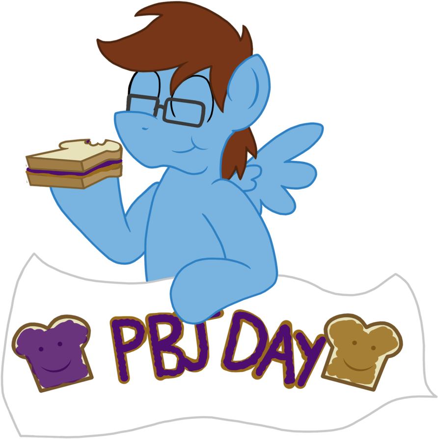 Happy Peanut Butter And Jelly Day By Sketchymouse - Cartoon (1024x909)